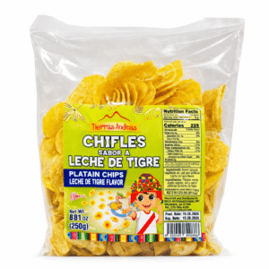 Chifles sabor a Leche de Tigre Tierras Andinas 250gr/8.81oz