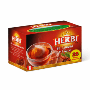 Té Canela y Clavo Herbi Caja x 25 unidades