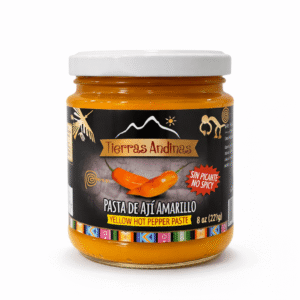 Pasta de Ají Amarillo sin Picante Tierras Andinas 227gr/8oz
