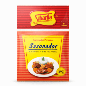 Sazonador Ají Panca sin picante Sibarita 57gr x 6 sobres