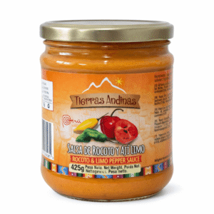 Salsa de Rocoto y Ají Limo Tierras Andinas 312gr/11oz