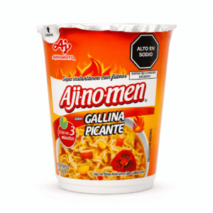 Sopa Vaso sabor Gallina Picante Ajino-men 51 Gr