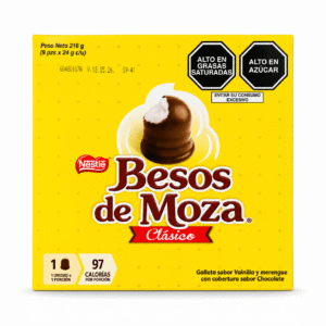 Chocolate Besos de Moza x 9 Unidades 216gr