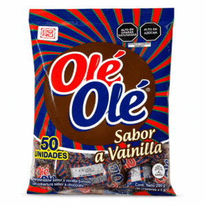 Marshmallow Olé Olé Vainilla Nutresa x 50 unidades 200gr
